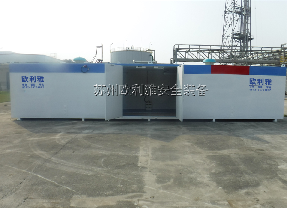 常州某化工企业--大型户外危化品防火防爆仓库