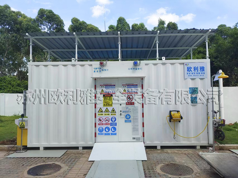 广东某精密技术企业室外危化品存储项目