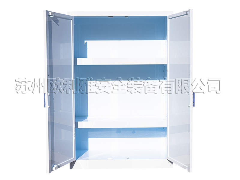 酸碱柜45加仑打开